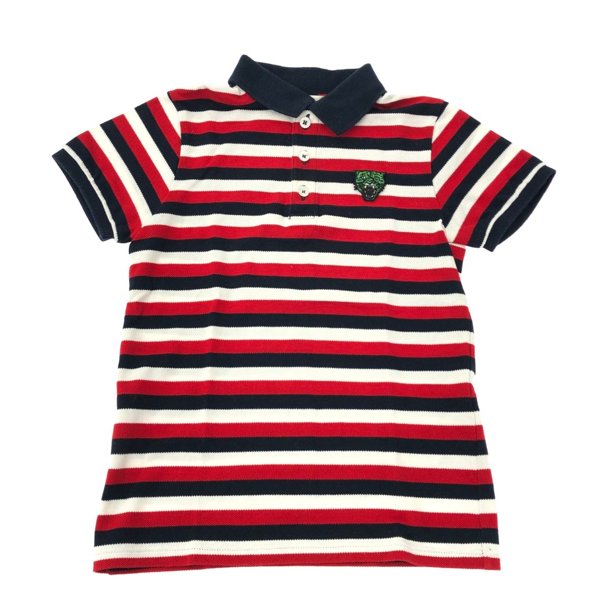 GUCCI グッチ ポロシャツ サイズ:6 マルチカラー/レッド レディース