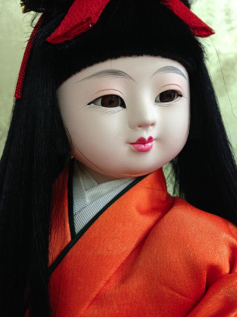 雛人形　豊玉作　ひな人形　ケース入　浮世人形　鼓舞  極美品 雛人形 豊玉作 ひな人形 ケース入り 浮世人形 鼓舞 極美品