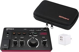 Roland ローランド|AIRA Compact E-4 VOICE TWEAKER USB電源アダプター ＆ 純正ケース CB-RAC セット