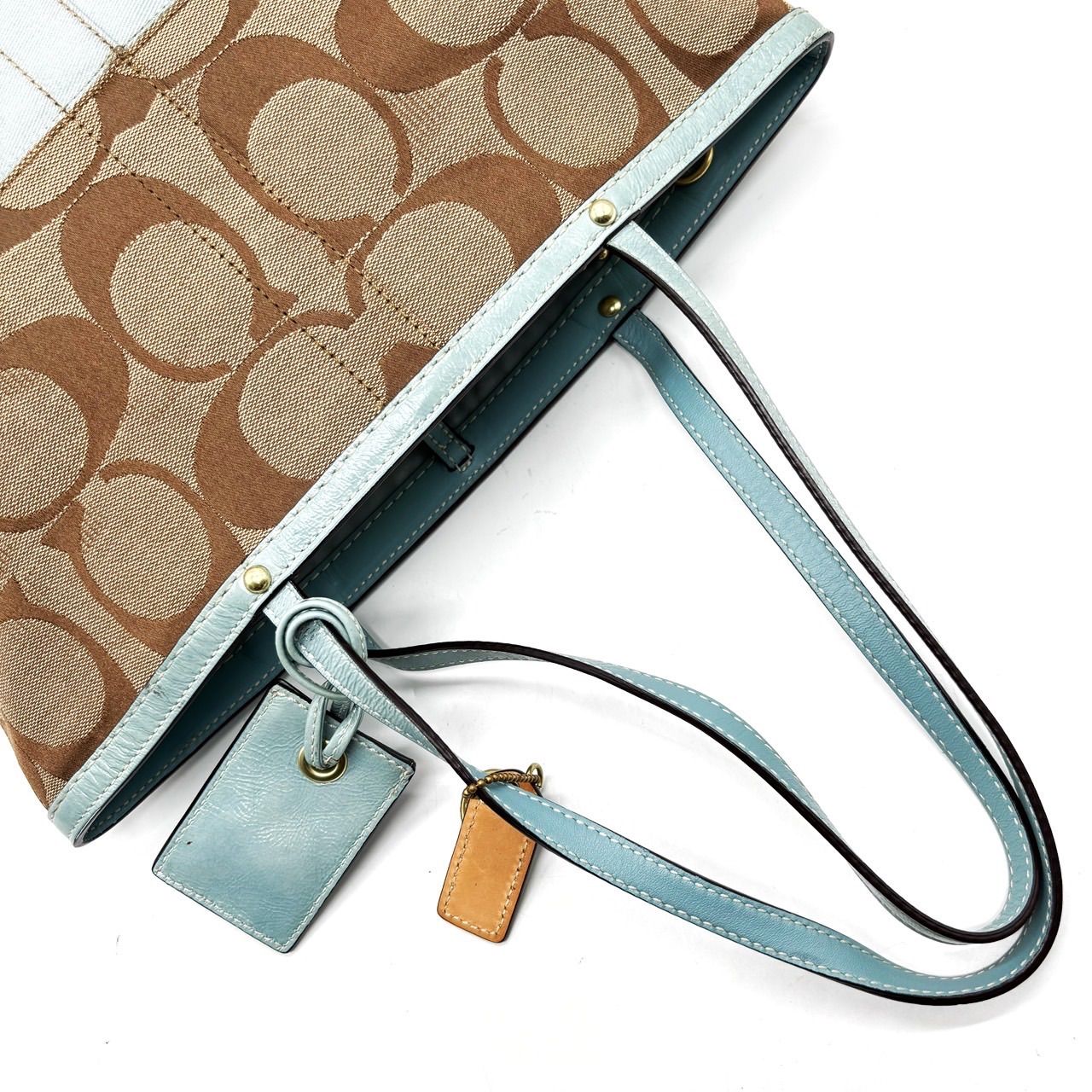 ✨良品✨ COACH コーチ トートバッグ ハンドバッグ シグネチャー