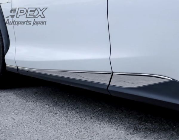 レクサス RZ450e 2025- サイドドアモール ガーニッシュ ドレスアップ 左右6P FFCRYSTALESIA_COM