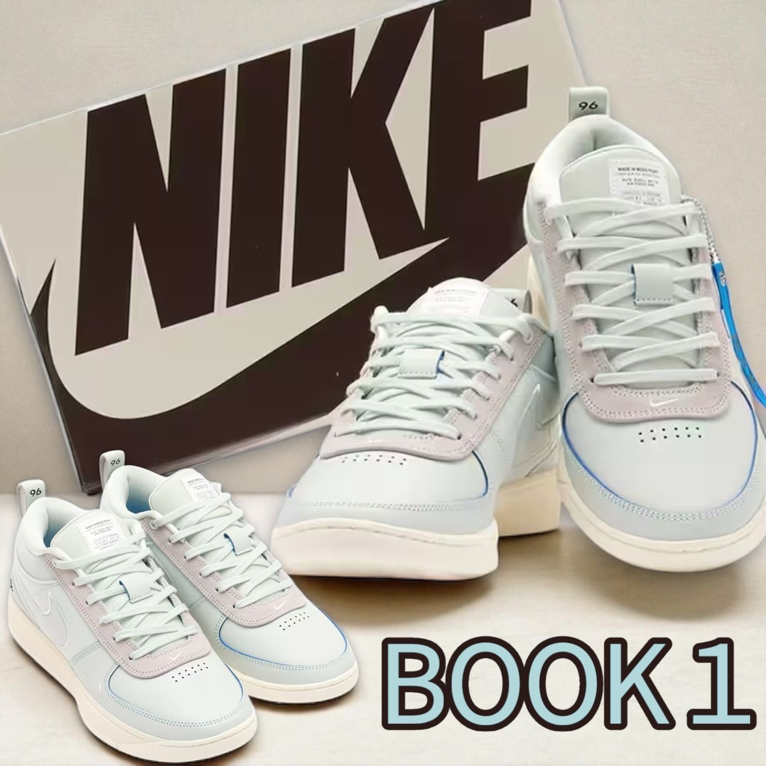 新品 ナイキ NIKE BOOK 1 MP EP BARELY GREY/BARELY GREY