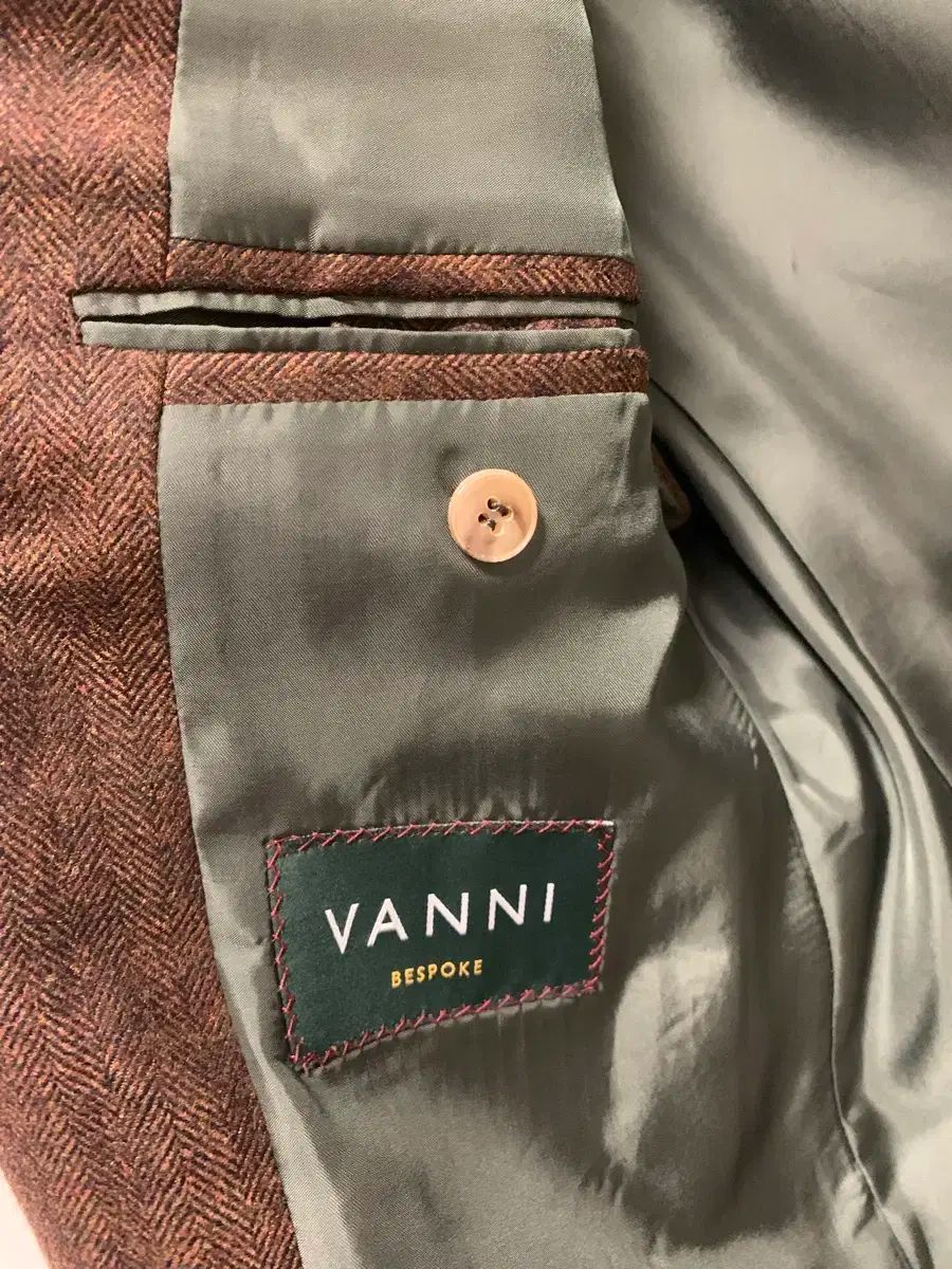 半ヴィスポークユーロテックスヘリンボーンブラウン