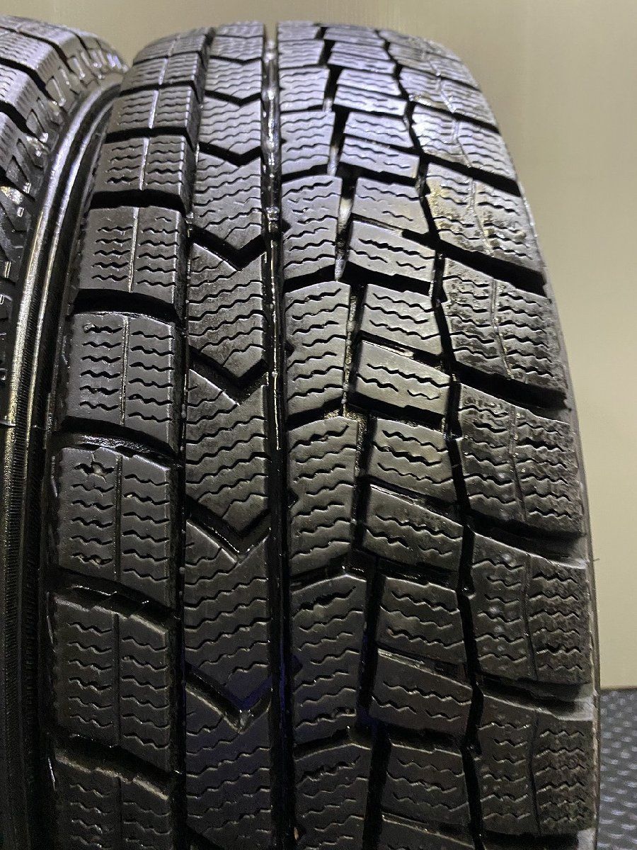 DUNLOP WINTER MAXX WM02 155 65R14 14インチ スタッドレス 4本 21年製 バリ溝 ピクシスエポック サクラ AZワゴン スペーシア等 KTH389 FFCRYSTALESIA_COM