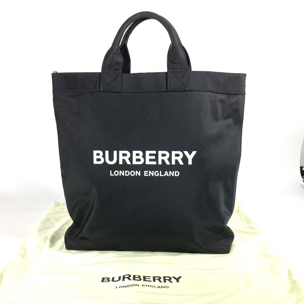 BURBERRY バーバリー トートバッグ ロゴ 8026233 ナイロン