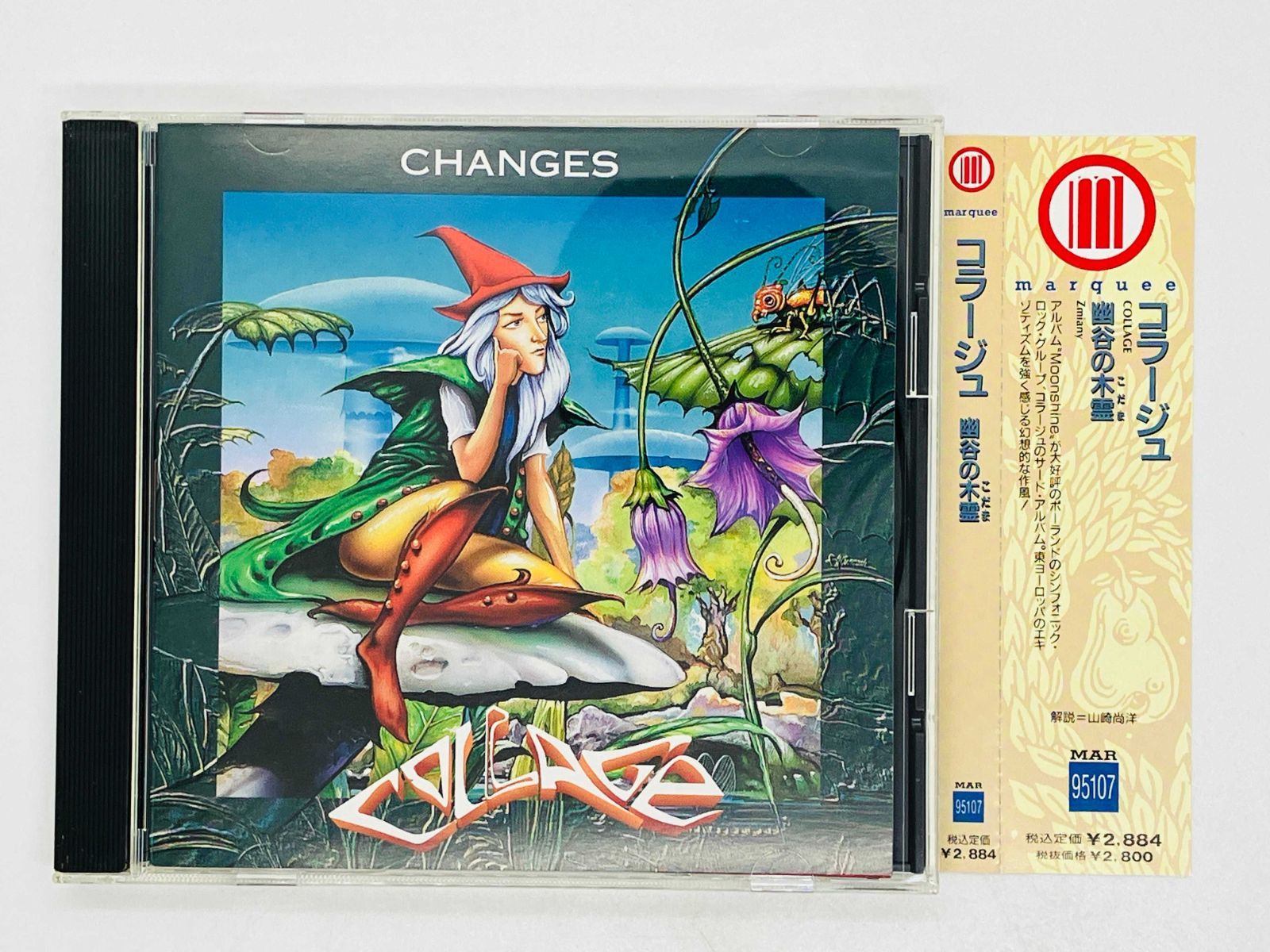 CD COLLAGE CHANGES / コラージュ 幽谷の木霊 / 帯付き AMS 001 R X34