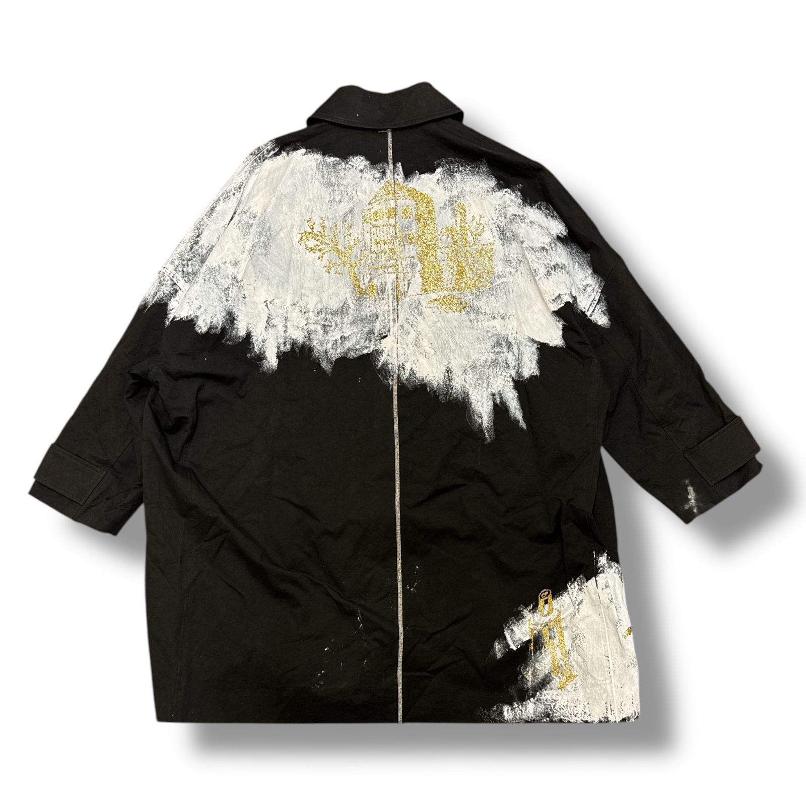 参考上代121000円 未使用品 SHINYAKOZUKA 24AW HIS MACコート ステン