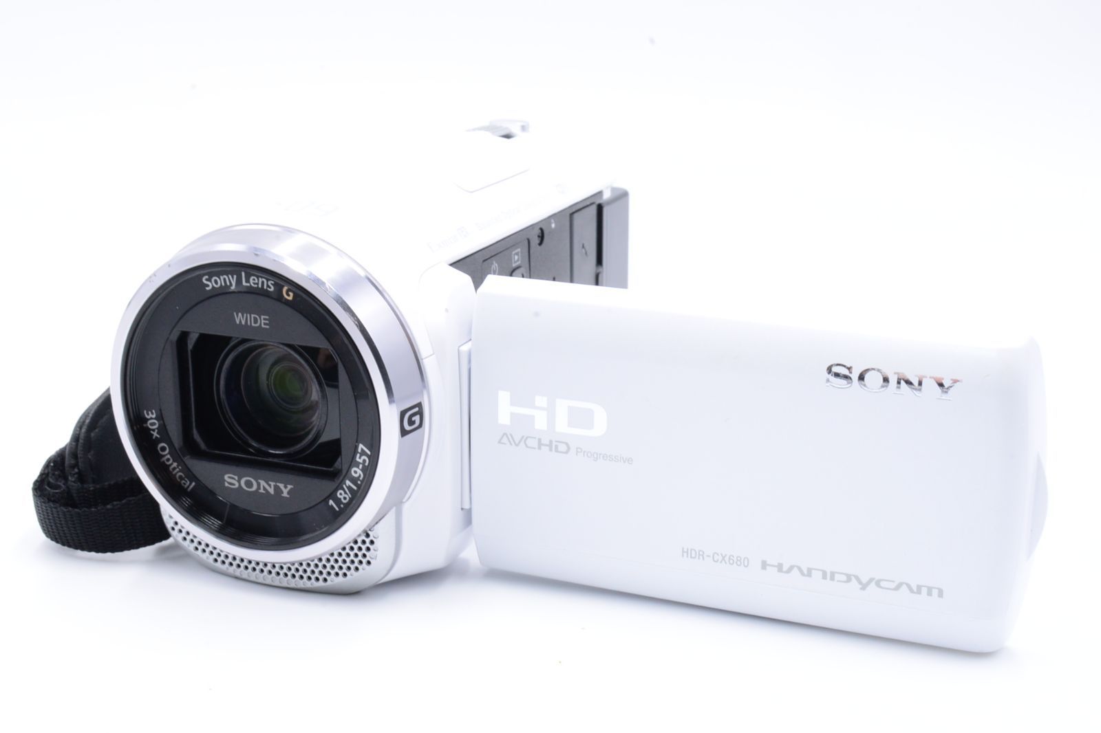 SONY デジタルHDビデオカメラ 64GB HDR-CX680-W ホワイト
