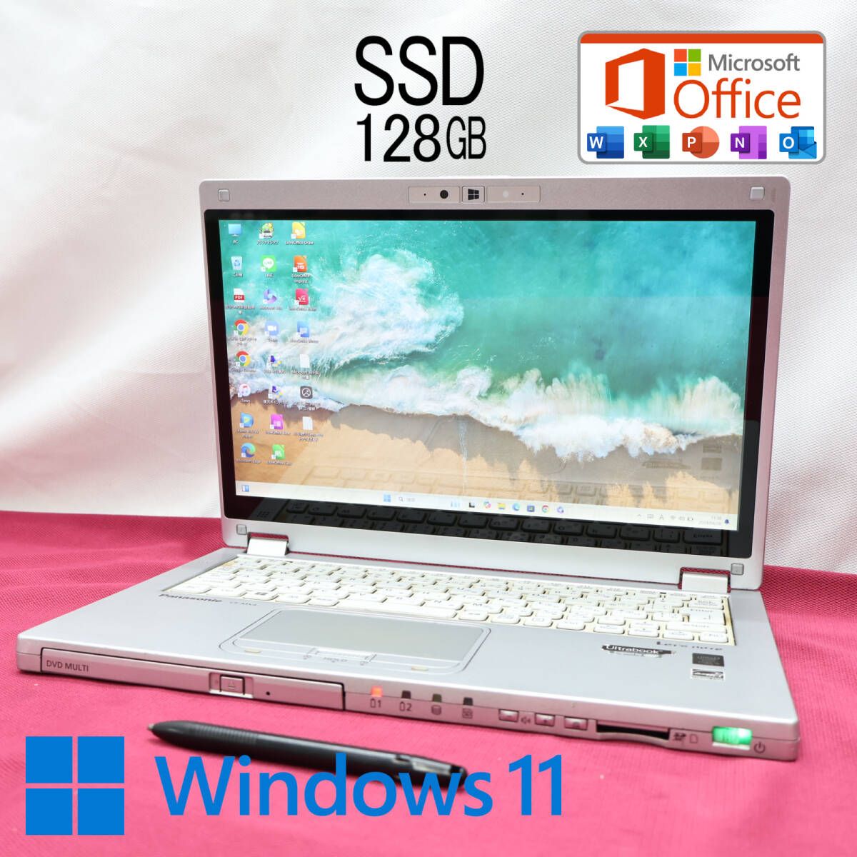 CF-MX4 Core Panasonic note Let's 高性能5世代i5！SSD128GB☆CF-MX4