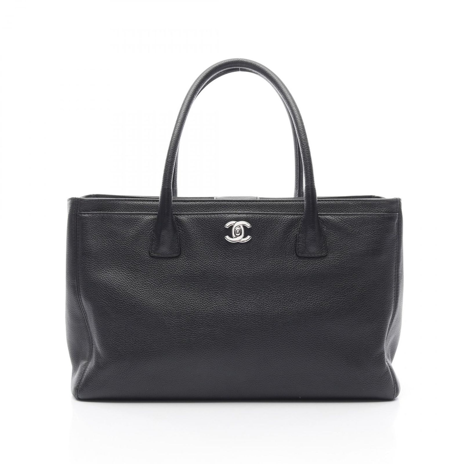 シャネル CHANEL トートバッグ エグゼクティブトート A15206 ブラック レザー エグゼクティブ トートバッグ レディース Used B