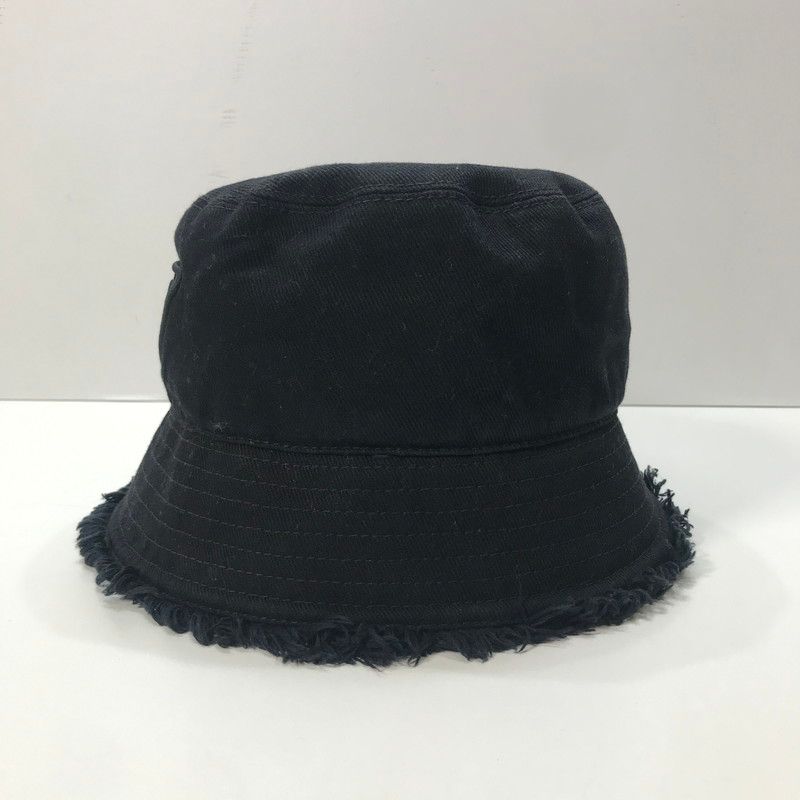 品 PRADA プラダ 1HC137 2FMB フリンジ バケット ハット ロゴ 刺繍 23SS 183-251001-mh-03-fuz