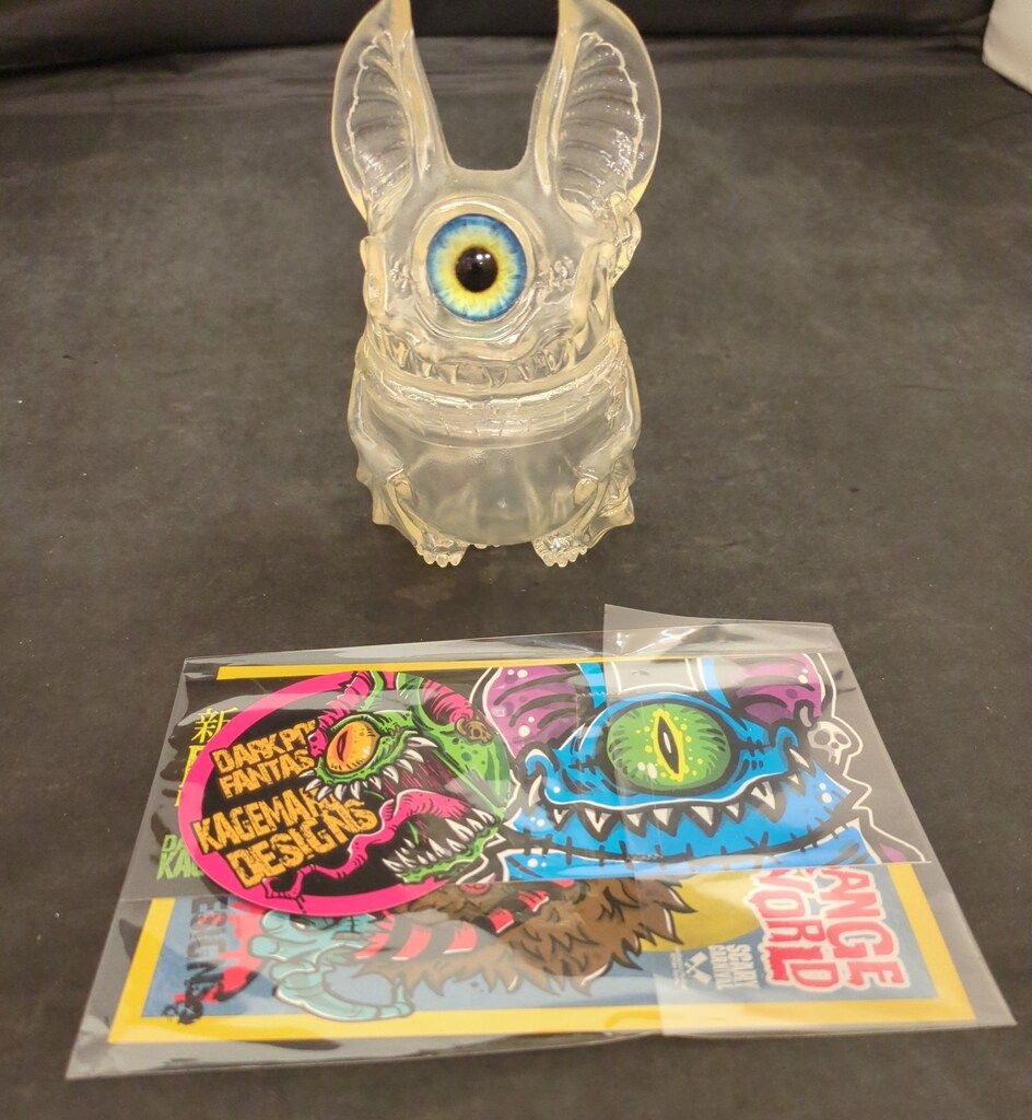 小売 UNDEAD TOYS KAGEMARU DESIGNS アイバットビースト クリア成型