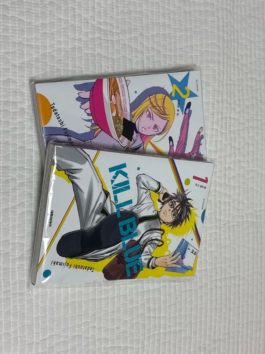 キル・ブルー 1 ー 2 巻 初版付属