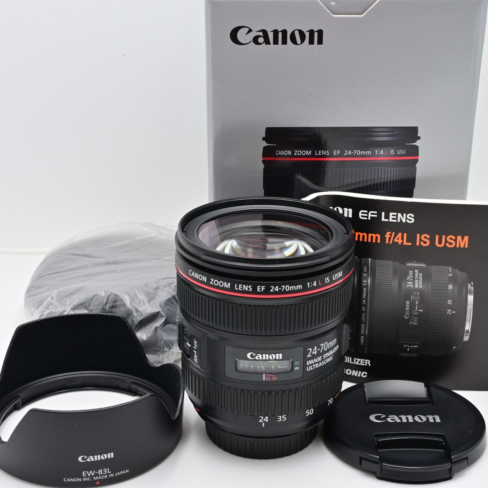 ☆美品☆ キャノン Canon 標準ズームレンズ EF24-70mm F4 L IS USM フルサイズ対応 - メルカリ