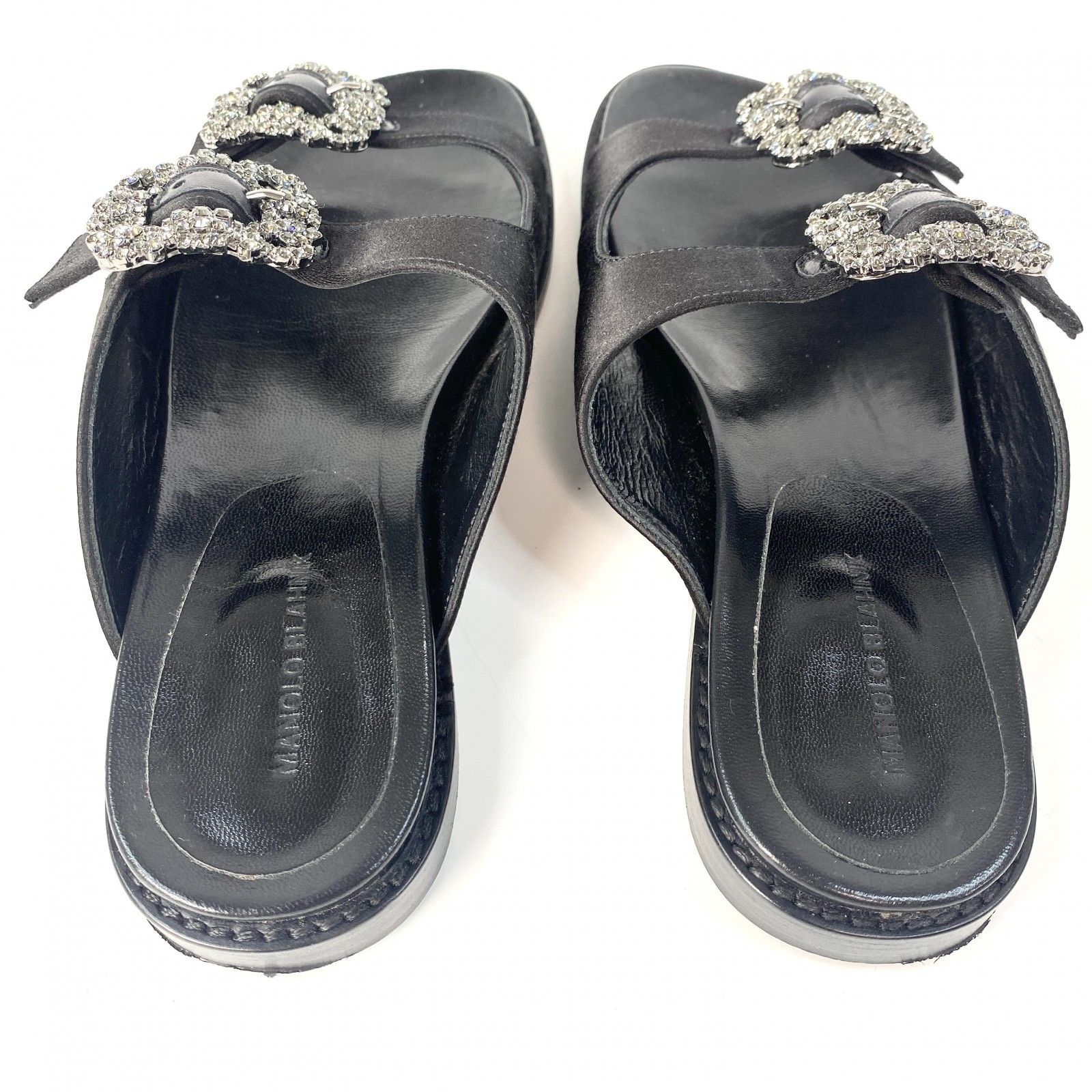 マノロブラニク MANOLO BLAHNIK レディース ハンギシ フラット 