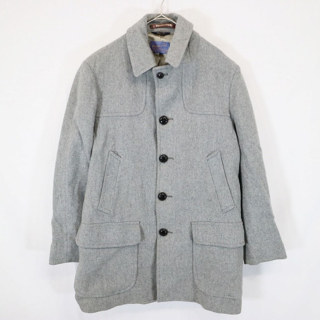 70年代 USA製 PENDLETON ペンドルトン Wool Car Coat Jacket コート ...