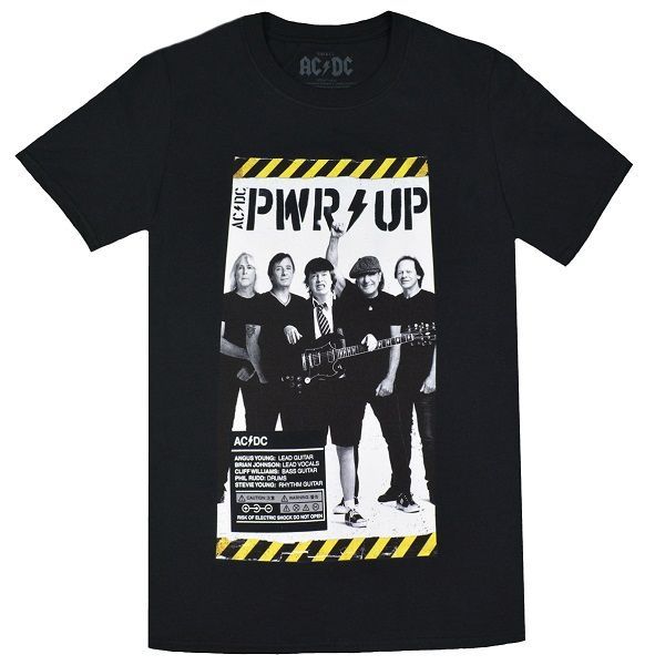 AC/DC エーシーディーシー PWR UP Poster Tシャツ - メルカリ