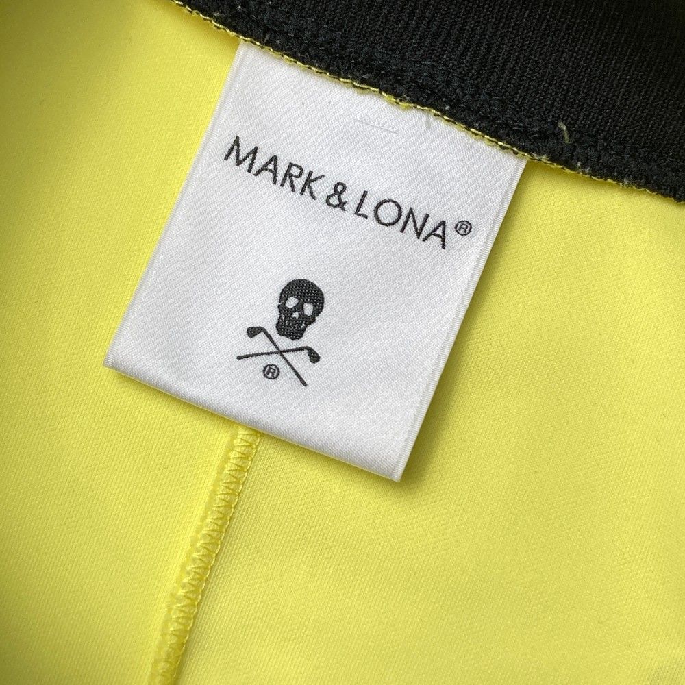 マークアンドロナ　モックネック　半袖　カーキ　MARK&LONA マークアンドロナ モックネック 半袖 カーキ MARK&LONA