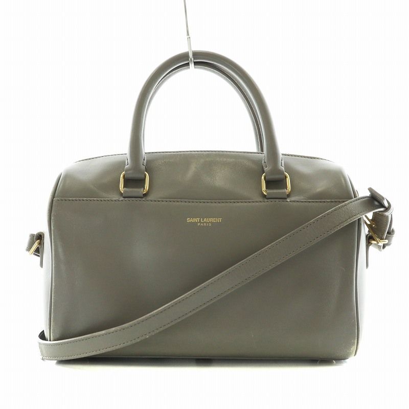 ディオールオム ダッフルバッグ レザーボストンバッグ ブラウン　デゥビル ディオールオム ダッフルバッグ レザーボストンバッグ ブラウン