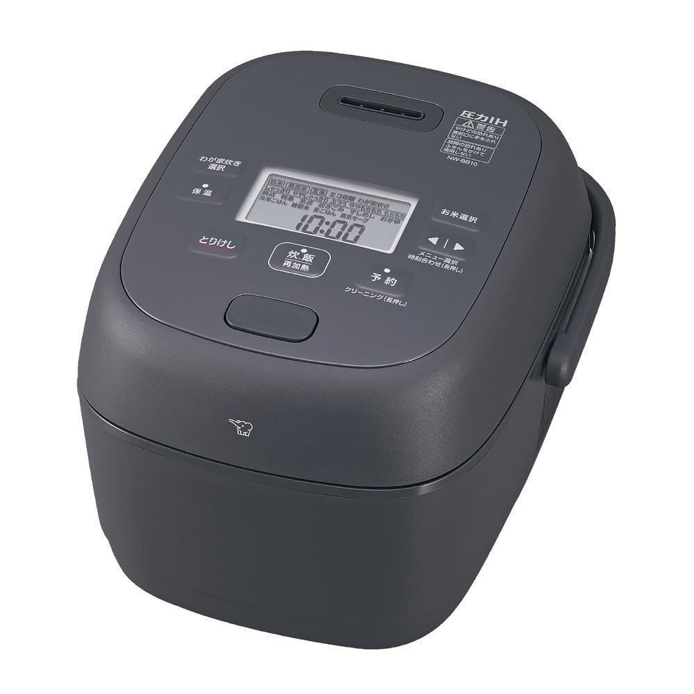 象印マホービン 炊飯器 5.5合 ブラック NW-BA10-BA