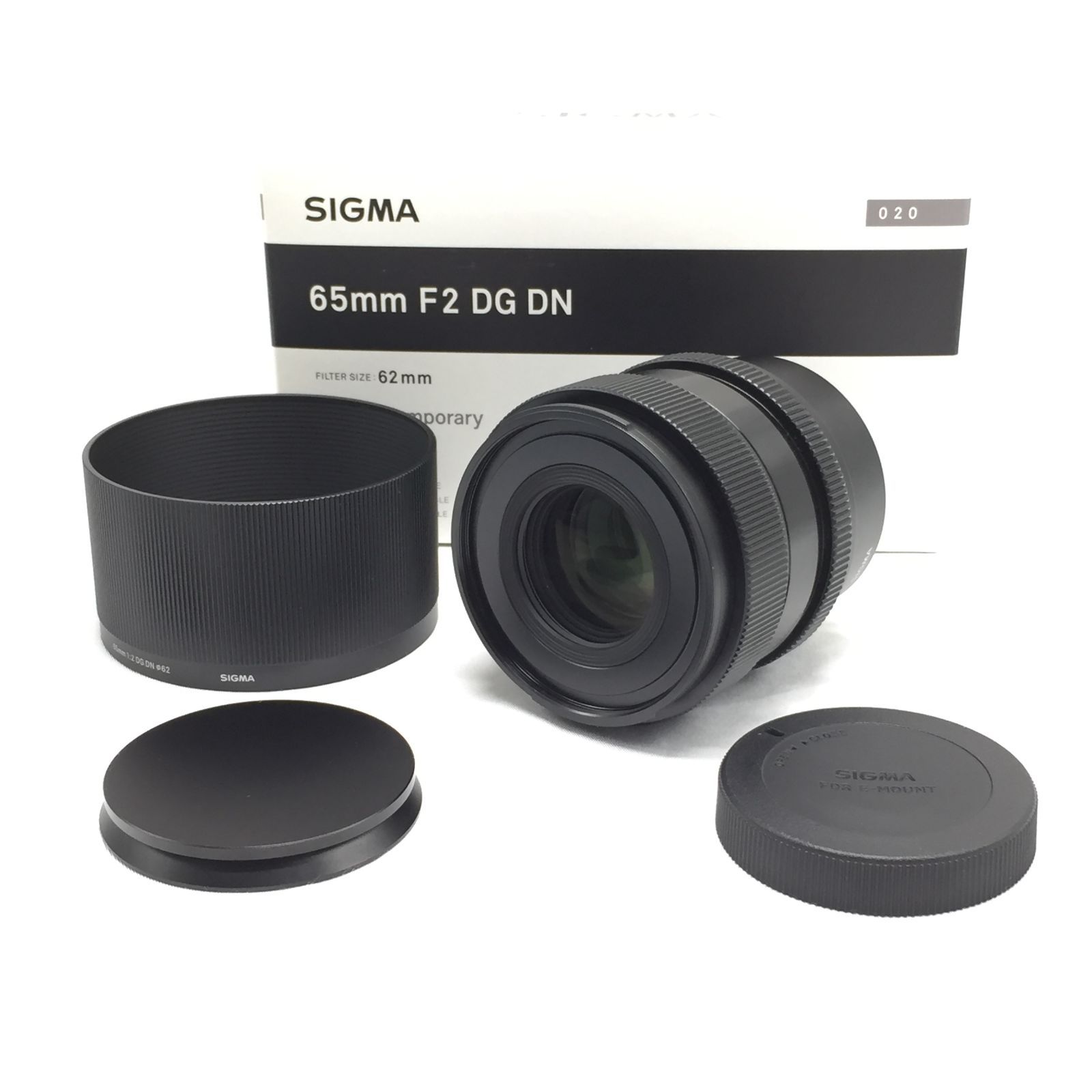 元 SIGMA シグマ Contemporary 65mm F2 DG DN ソニーE用|フルサイズ対応