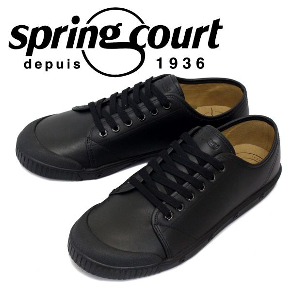 spring court (スプリングコート) G2N-V5 G2 Leather (G2レザー) メンズ ローカットスニーカー BLACK  (ブラック) SPC023 41-約26.0cm-26.5cm - メルカリ