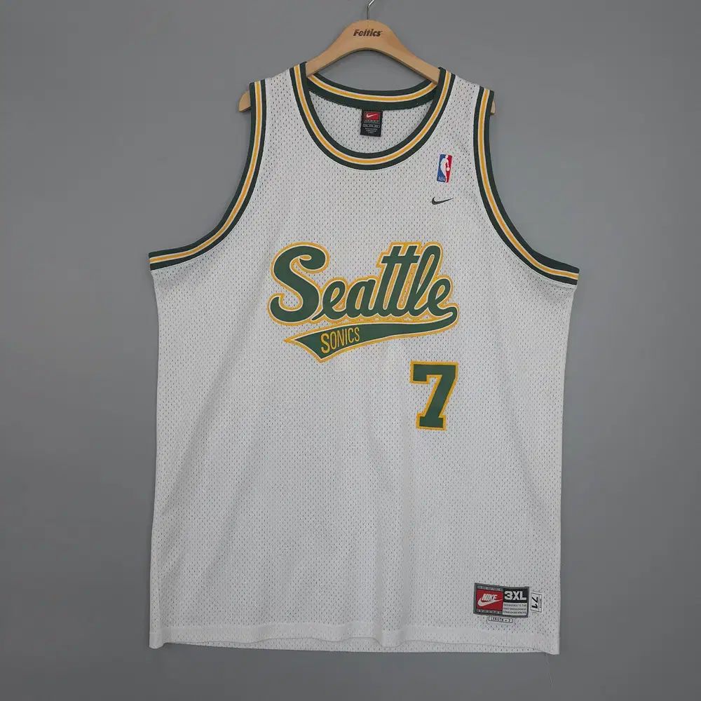 NIKE ナイキ Nike シアトル スーパーソニックス ルイス ジャージ 3XL