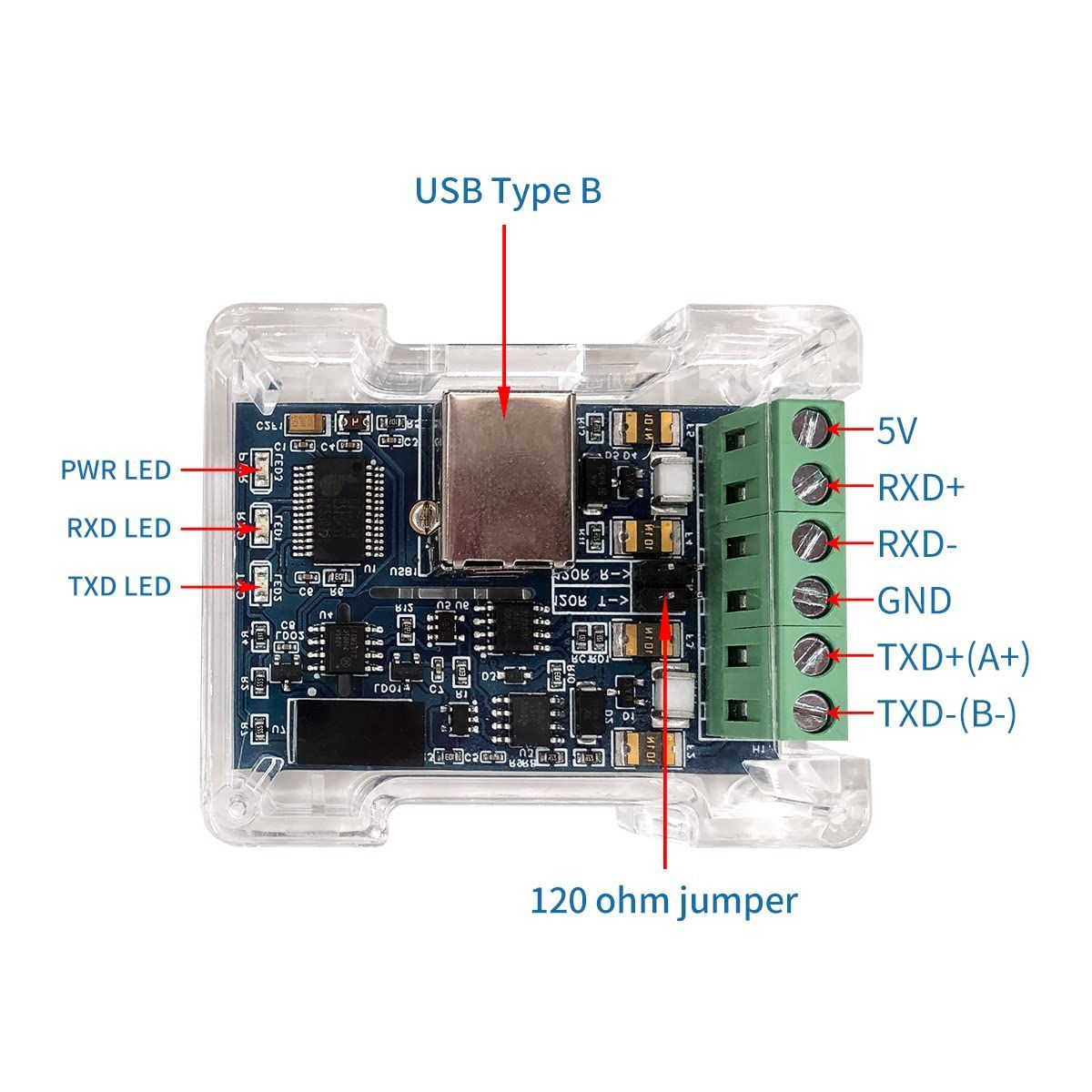 特価商品】RS422 / アダプター RS485 to 絶縁型 USB SH-U11H 産業用