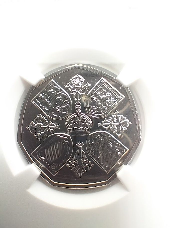 NGC MS69 DPL 2022 イギリス エリザベス2世 NGC MS69 DPL First Releases 2022 イギリス エリザベス2世 女王