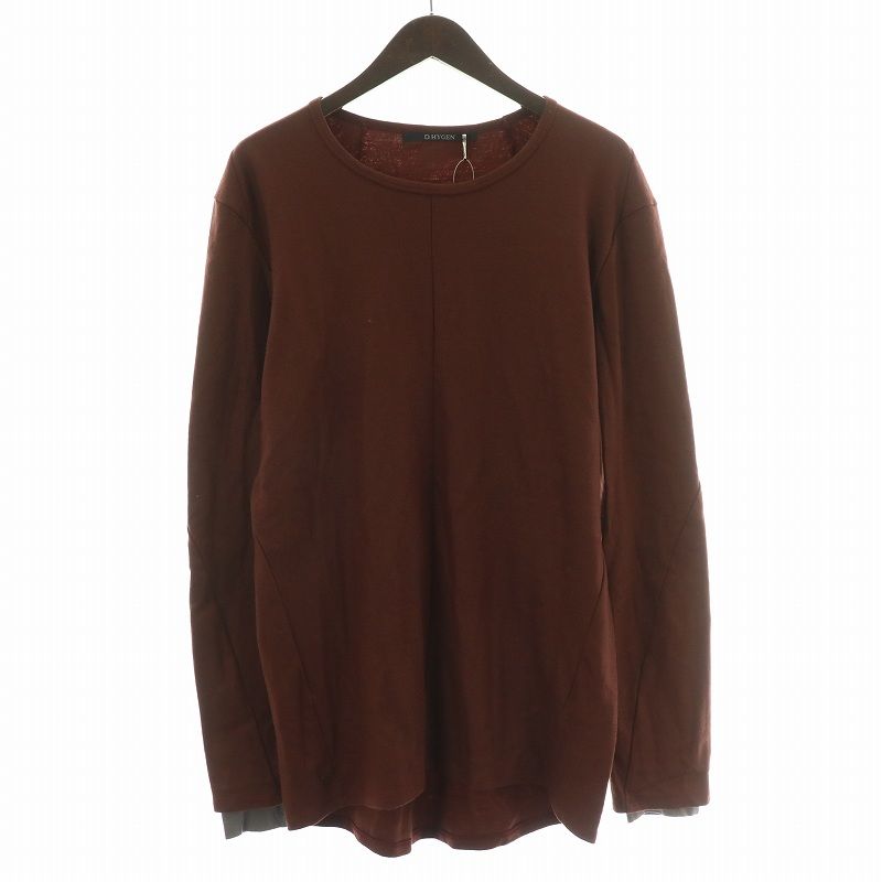 ディーハイゲン D.HYGEN Wool super100s Smooth layered Long sleeve