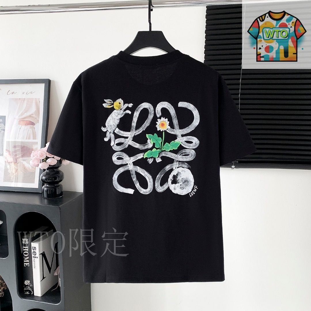 今日特価】LOEWE Logo Print ロエベ短袖-2 - メルカリ