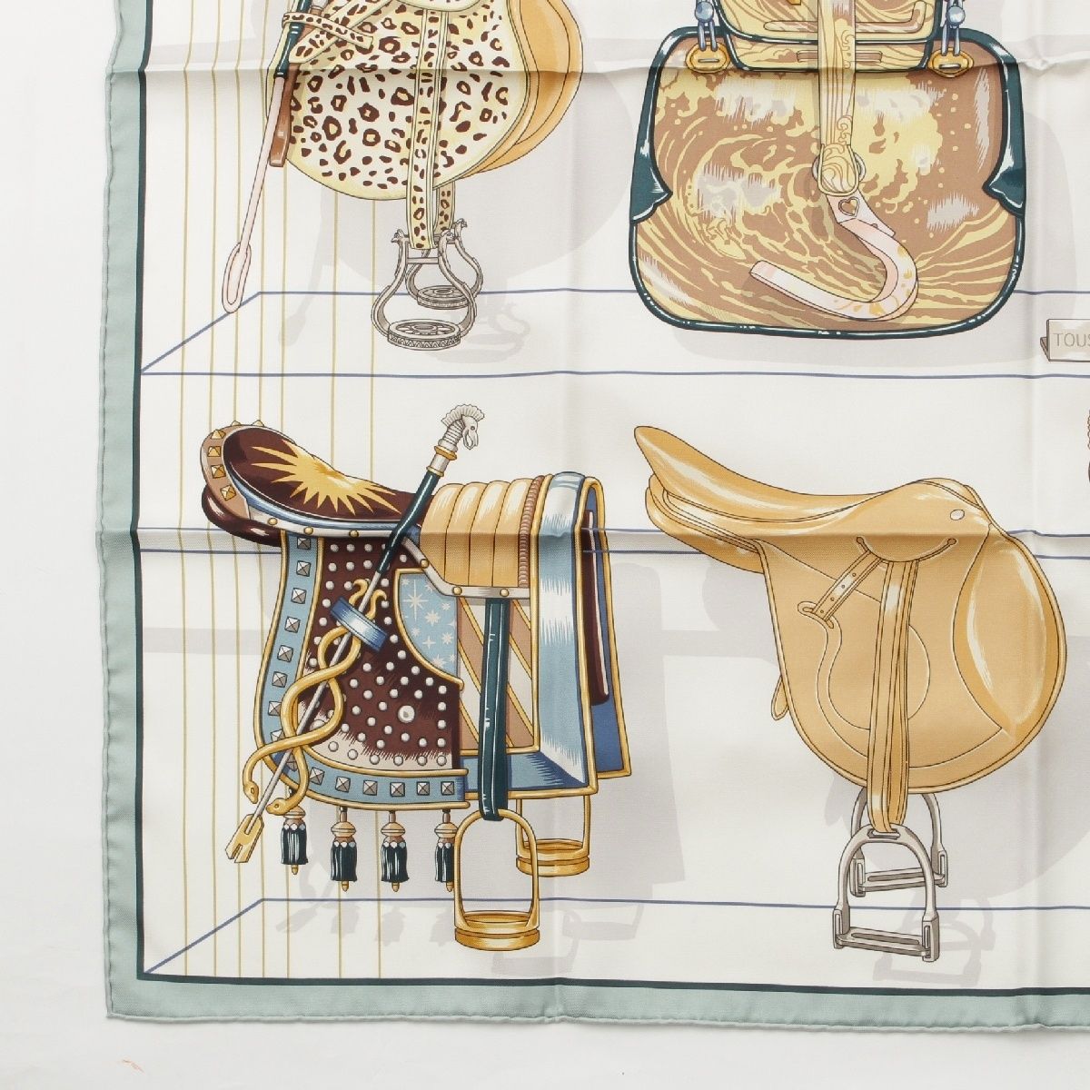 未使用【エルメス】最新作 カレ 90 すべては鞍の中に 大判 シルク スカーフ 未使用級 HERMES エルメス シルク100% スカーフ カレ90 CHEVAUX DE