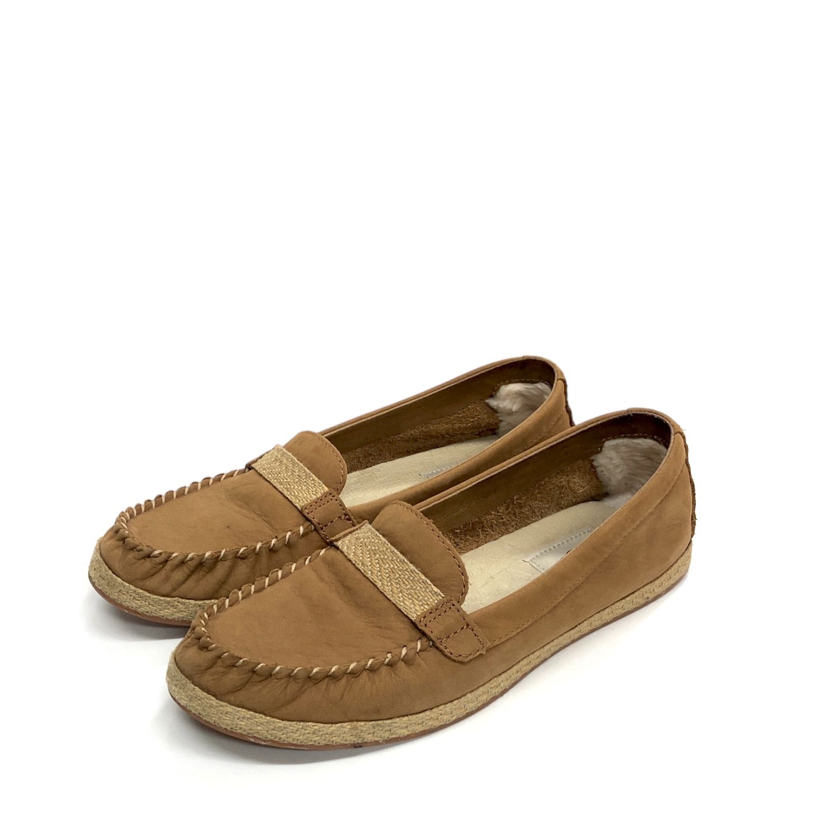 UGG モカシン ブラウン サイズ7 (24センチ) UGG ブラウン モカシン