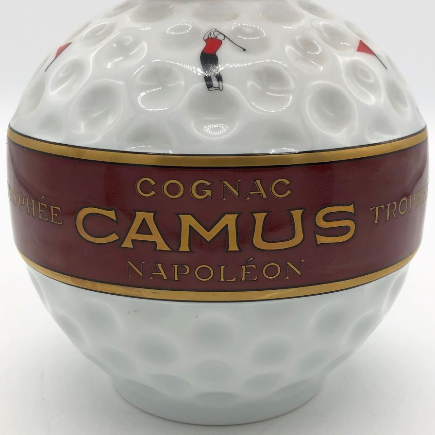 カミュ ナポレオン トロフィー ゴルフボール型 陶器ボトル 700ml