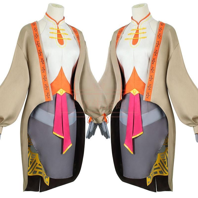 プルア ハロウィン コスチューム 衣装 ゲーム アニメ 映画 オーダーメイド ゼルダの伝説 ティアーズ オブ ザ キングダム プルア コスプレ衣装