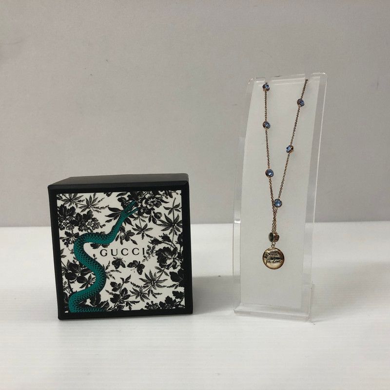 GUCCI グッチ BLIND FOR LOVE NECKLACE CAT SIZE ネックレス アクセサリー 182-240916-rk-17-tei