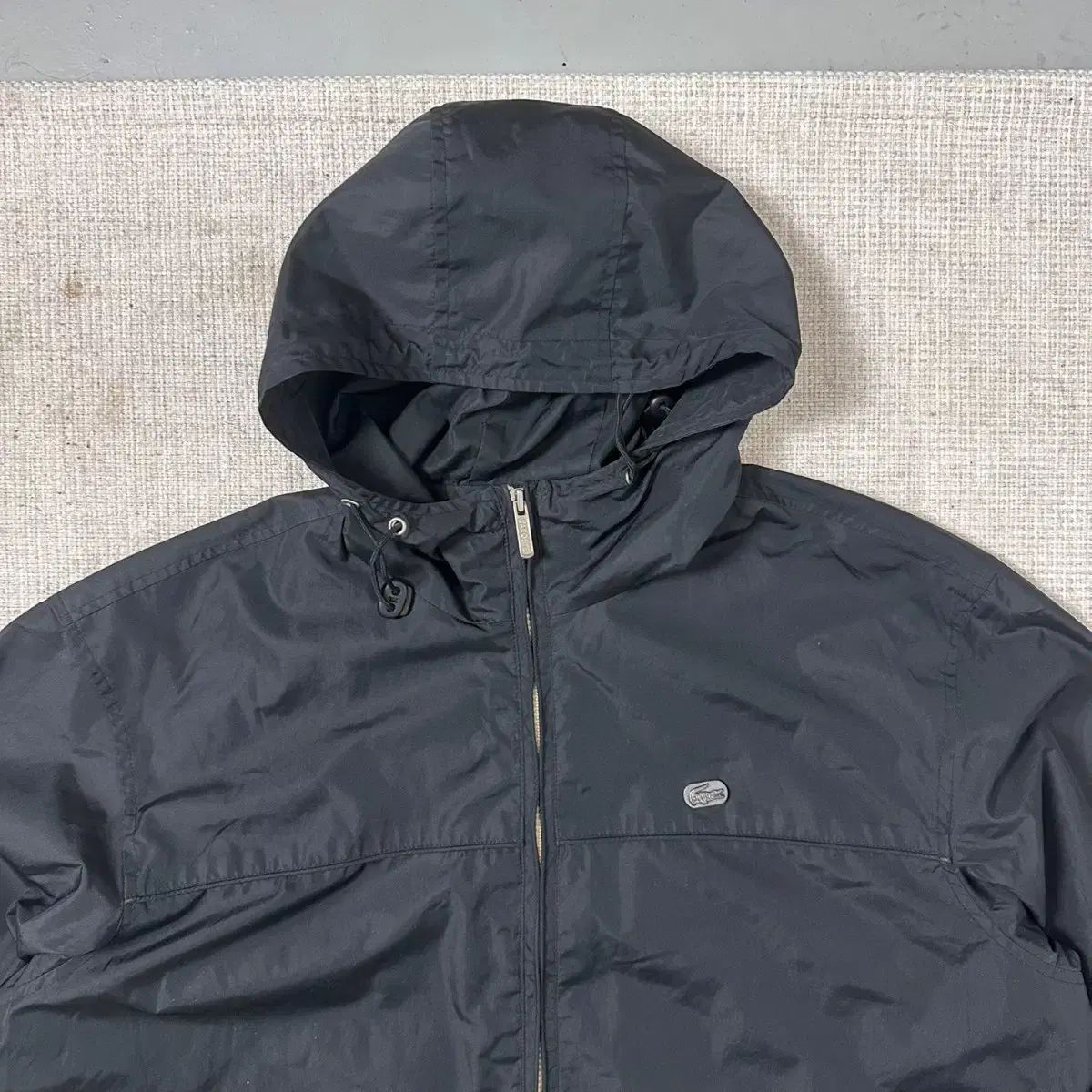LACOSTE LACOSTE(ラコステ) 黒 ウインドブレーカー ラコステ Aライン 