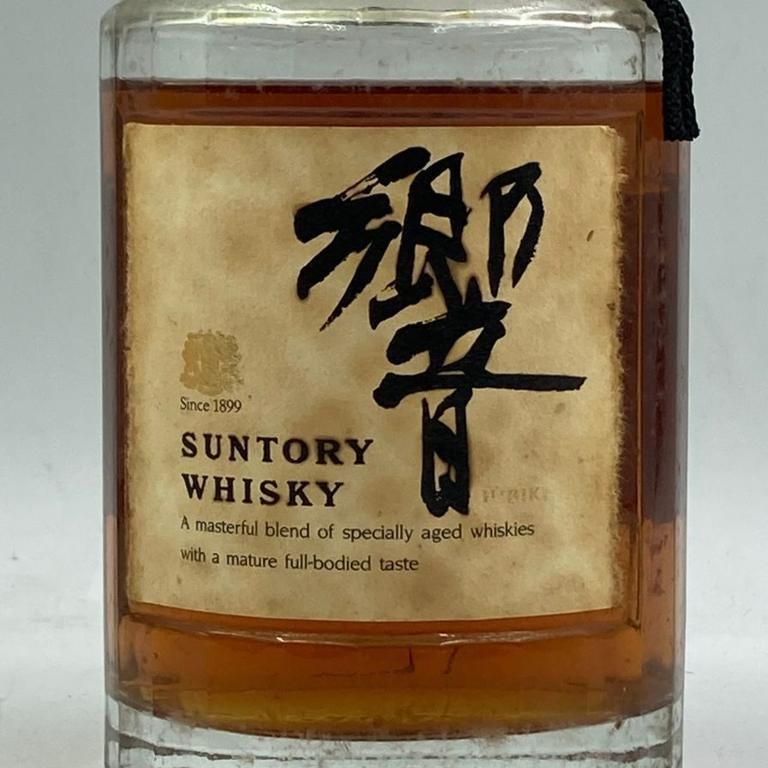 東京都限定◇サントリー 響 金キャップ 向獅子マーク 裏ゴールドラベル