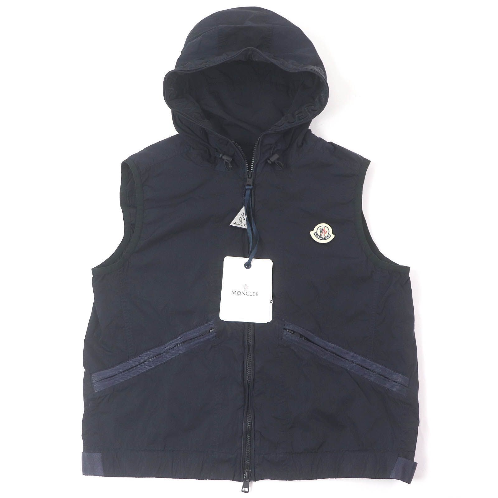 MONCLER TOUQUES GIUBBOTTO モンクレール　ナイロンベスト 未使用品□MONCLER モンクレール 20SS TOUQUES GIUBBOTTO ロゴ