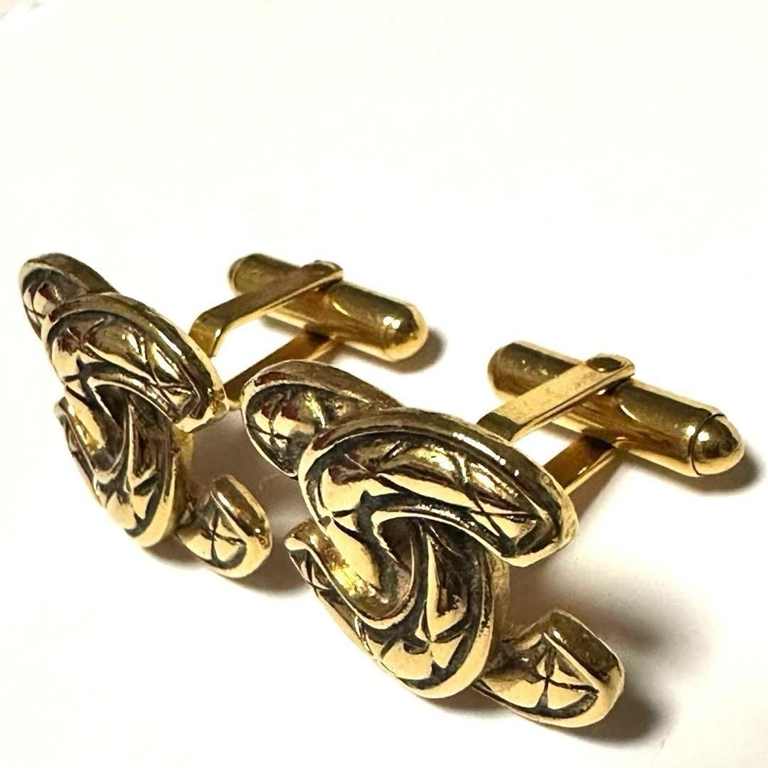 シャネル CHANEL カフリンクス マトラッセ ココマーク ゴールド GP