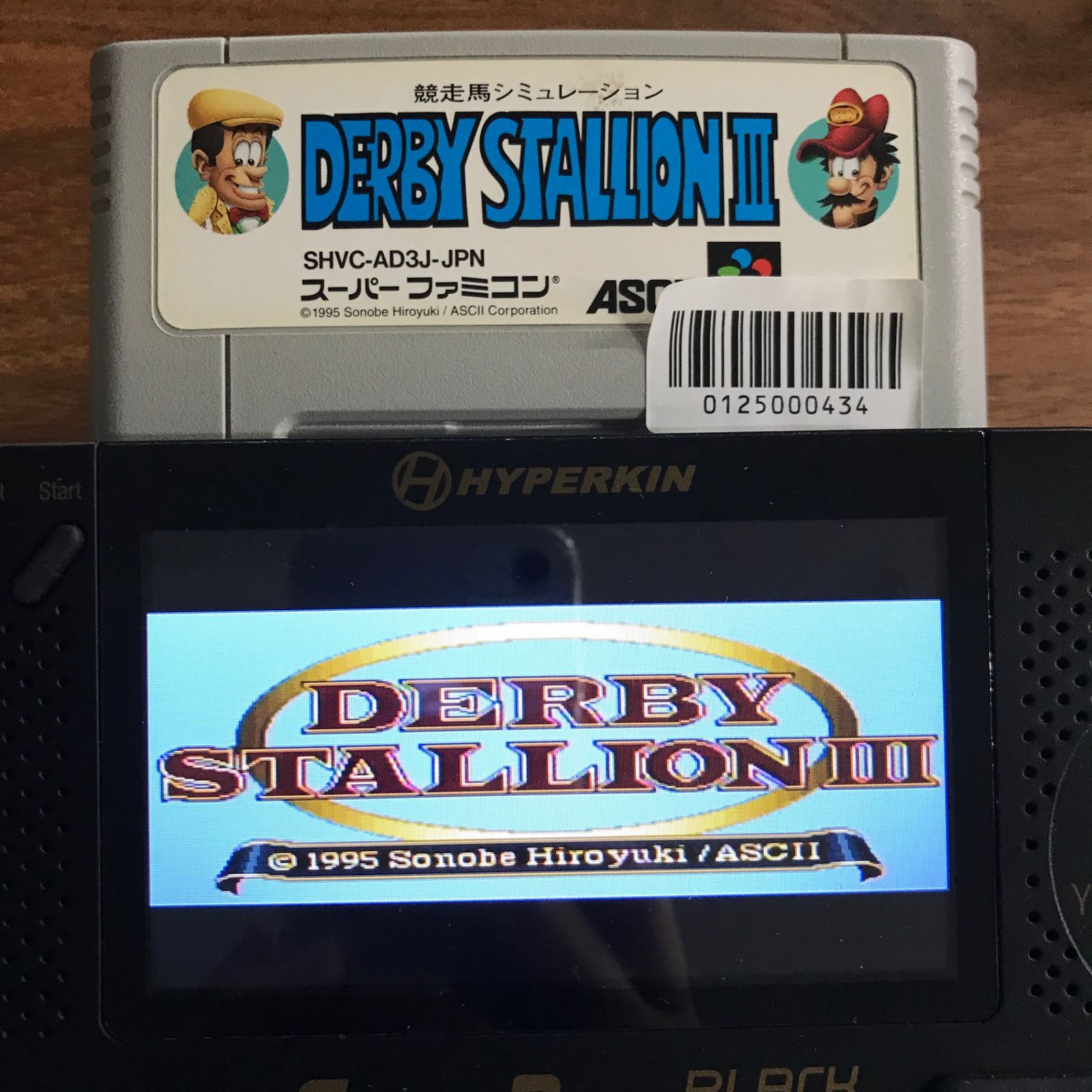 新品スーパーファミコン　ダービースタリオンIll 動作確認済】ダービースタリオンIII SHVC-AD3J-JPN[SFC/SNES]/AI