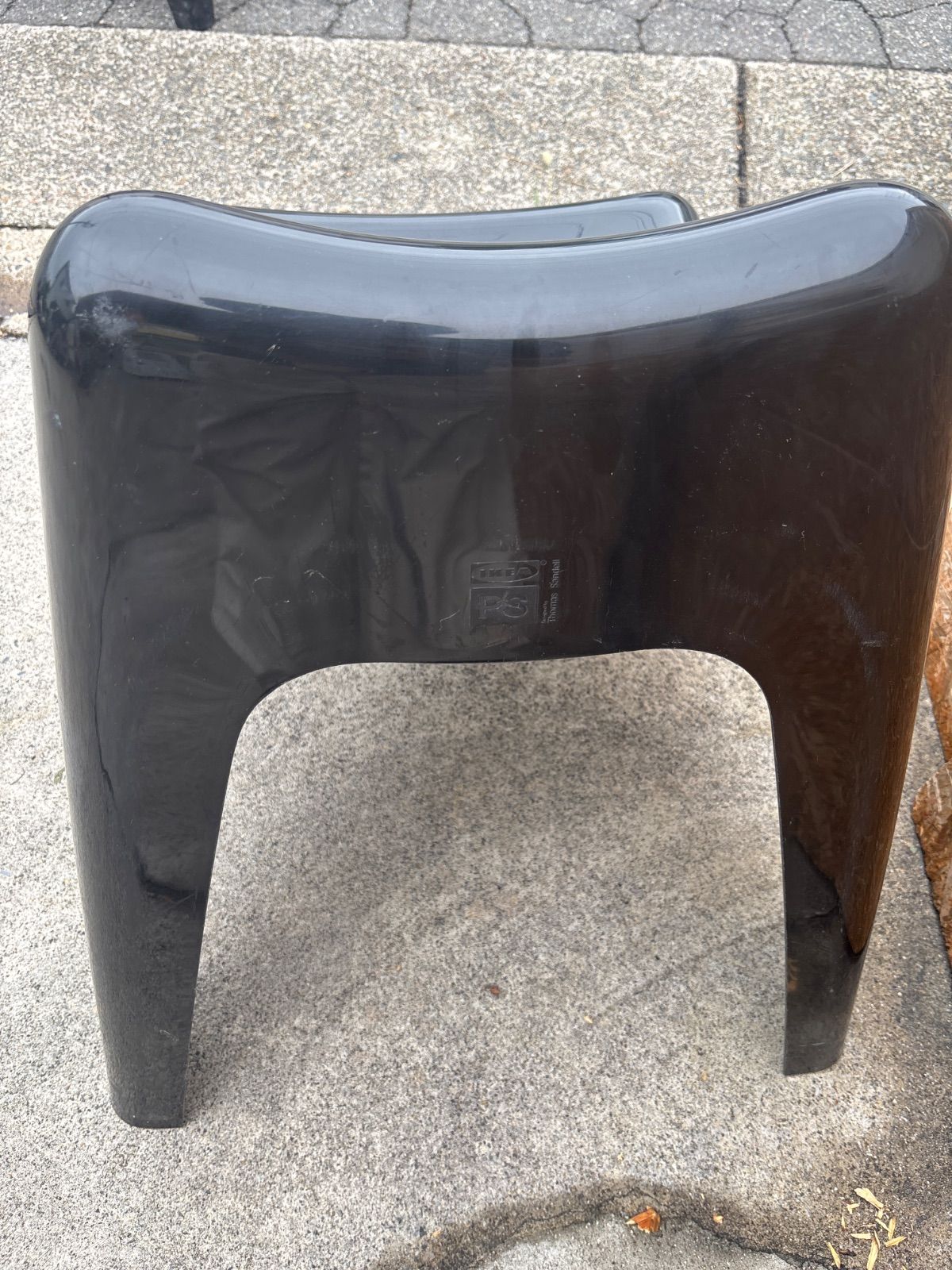 廃盤希少/オールドイケア】IKEA PS VÅGÖ ヴァーゴ イージーチェア 黒