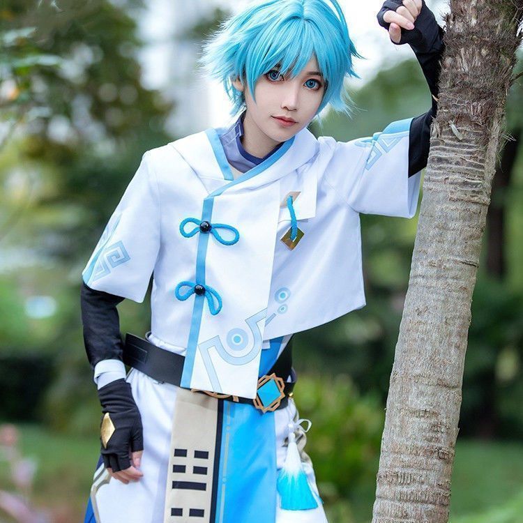 原神 げんしん風 重雲 チョウウン コスプレ衣装 ウィッグcos靴 道具刀 パーティーcosplay 変装仮装コスチューム 撮影 祭り 新品 原神 重雲⁄ちょううん コスプレ衣装 原神 げんしん ヒロイン