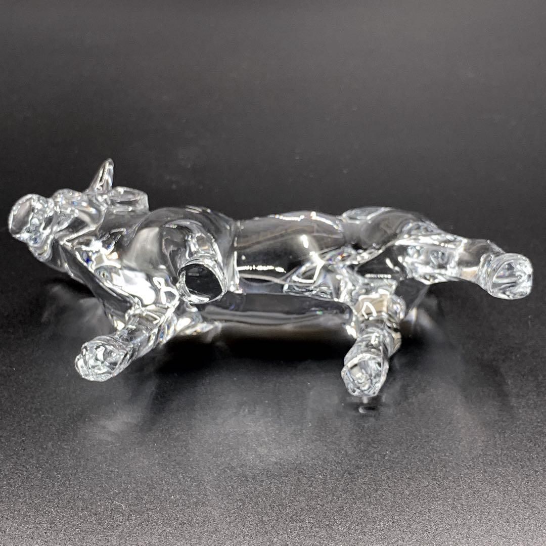 Baccarat バカラ Zodiac ゾディアック 干支 丑 牛 クリスタル フィギュ