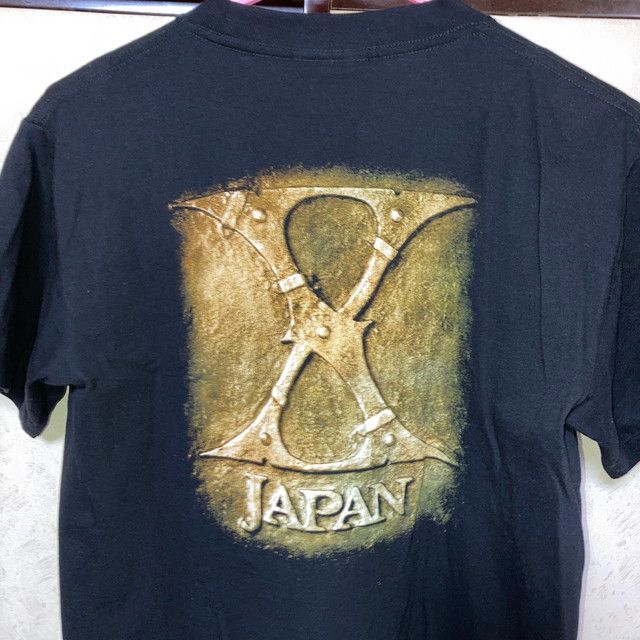 XJAPAN The Roxx hide Tシャツ Mサイズ ROXX X JAPAN HIDE Tシャツ 黒 メンズ Mサイズ ほぼ未使用品 - メルカリ