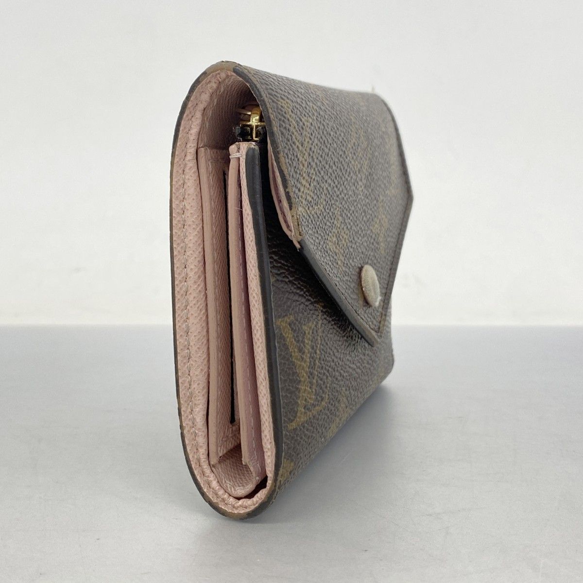 5gd4287-h】ルイヴィトン 三つ折り財布 モノグラム ポルトフォイユ  