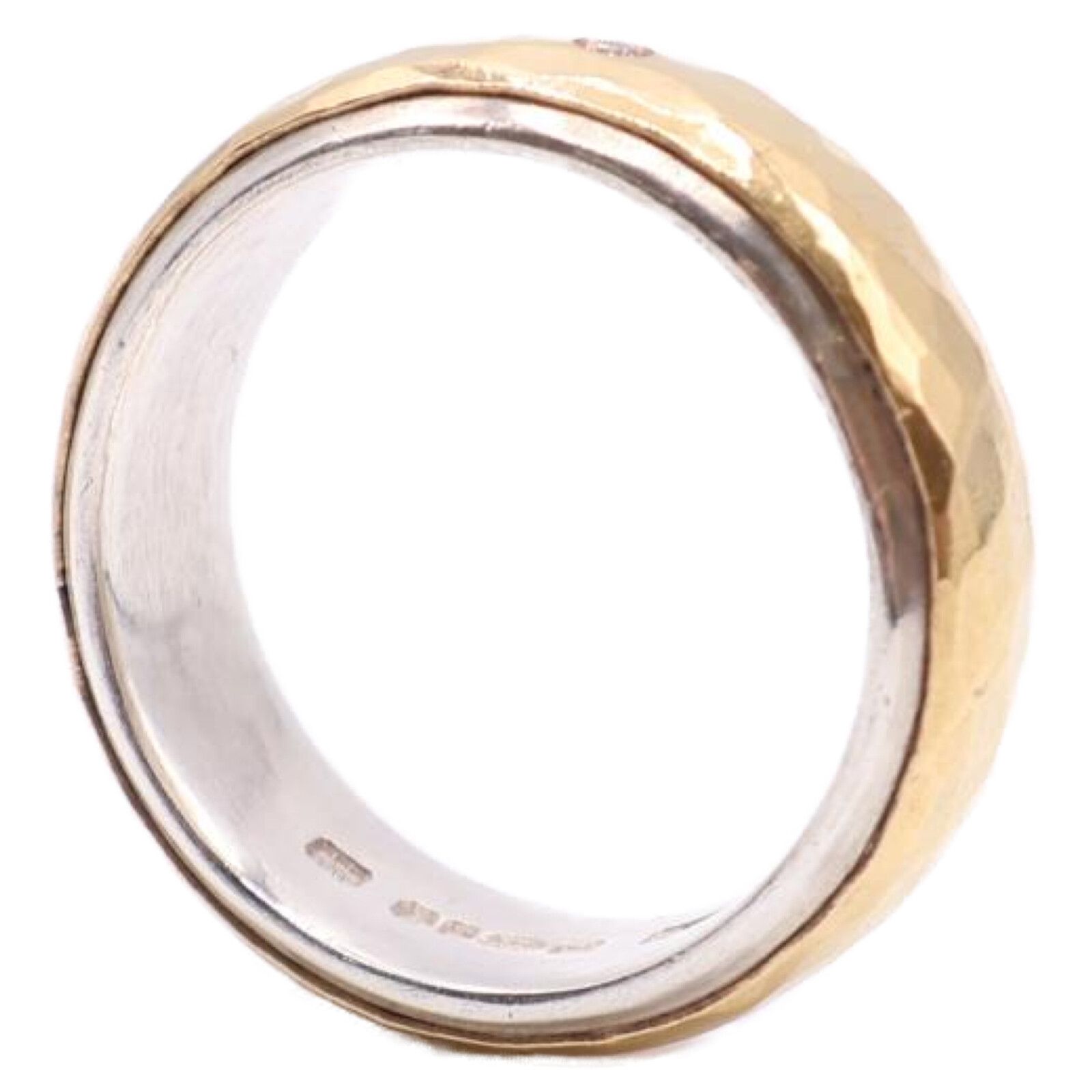 MALCOLM BETTS マルコムベッツ 【美品】K22/SV925 1Pダイヤモンド  