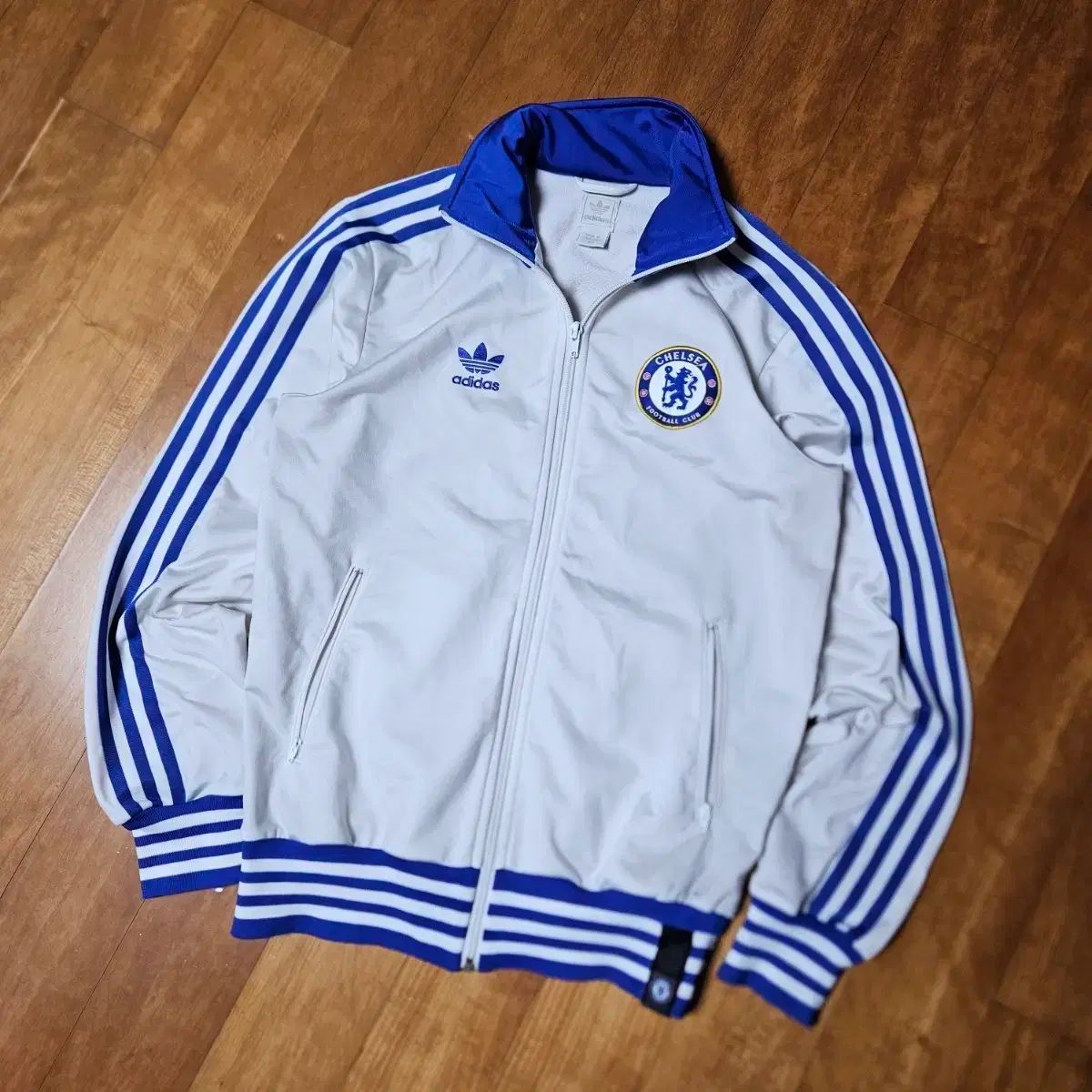 スーパー Adidas adidas アディダス チェルシー フレイムロゴ ジャージ トラックトップス S