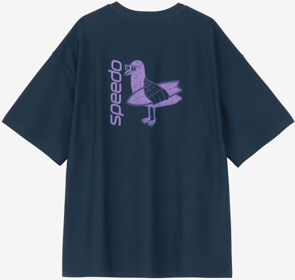5営業日で発送 Speedo スピード MULGA_RUSH_TEE SA32551MU 色 トゥルーNV サイズ M