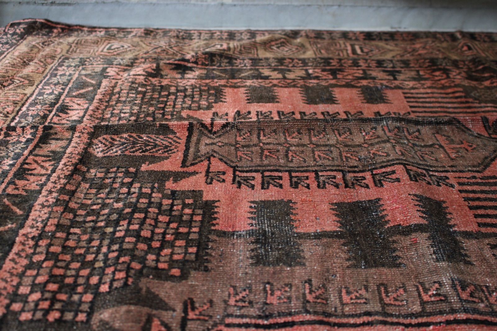 ヴィンテージラグ アフガニスタン バルーチラグ QALAM DANI 1970